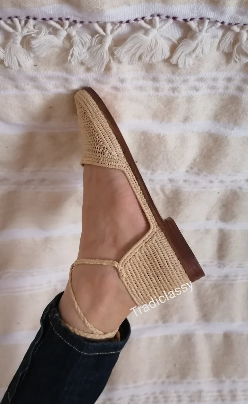 Babouches Artisanales en Raphia – Édition Myshambo M2